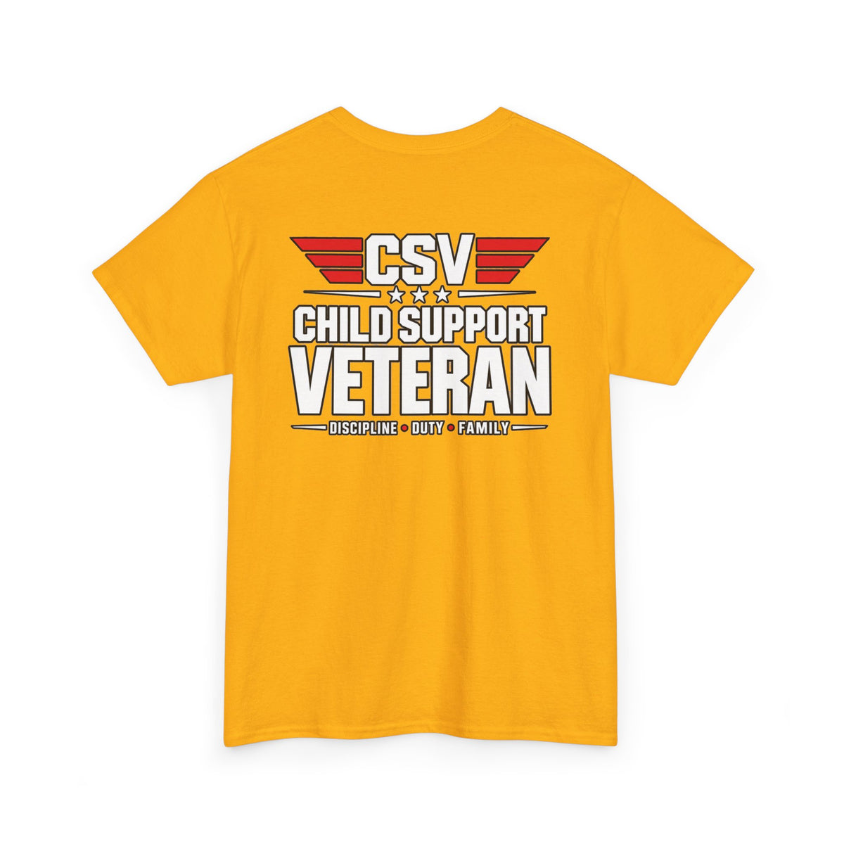 Present Matters T-Shirt – Child Support Veteran Tribute Tee