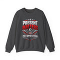 Present Matters Crewneck — Child Support Veteran Sweatshirt