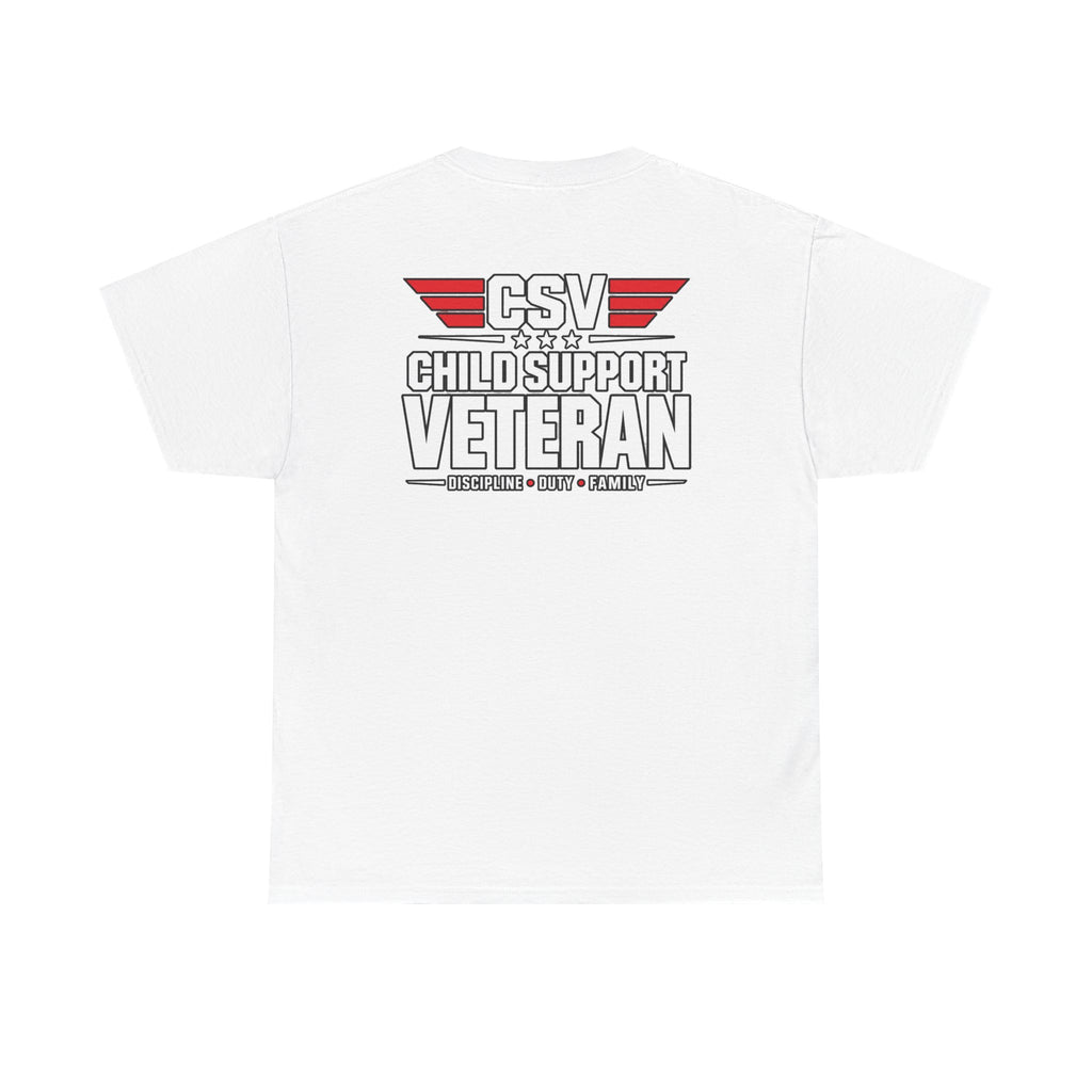 Still Standing Child Support Veteran T‑Shirt