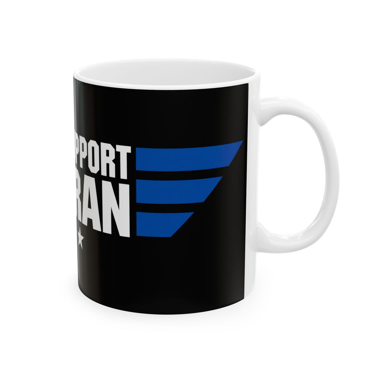Child Support Veteran Mug — Military Pride Ceramic Coffee Cup (11oz & 15oz)
