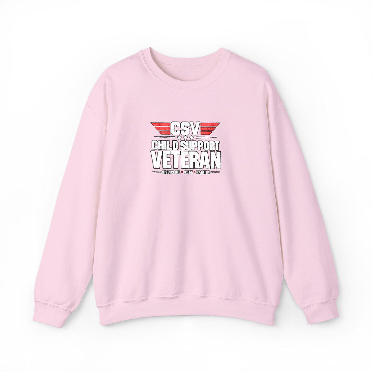 Veteran Dad Sweatshirt — Distressed USA Proud Veteran Crewneck