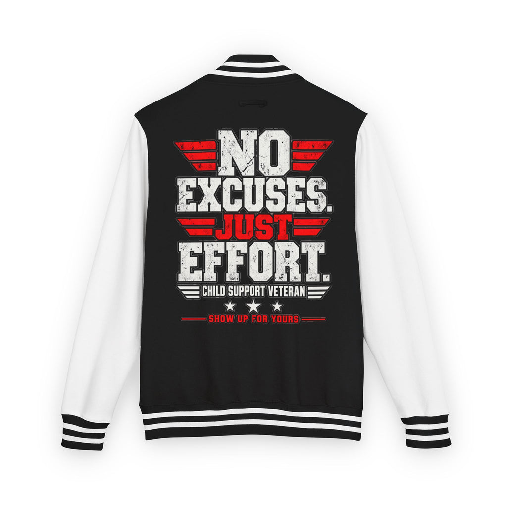 Letterman Jacket — “No Excuses. Just Effort.” CSV Pride