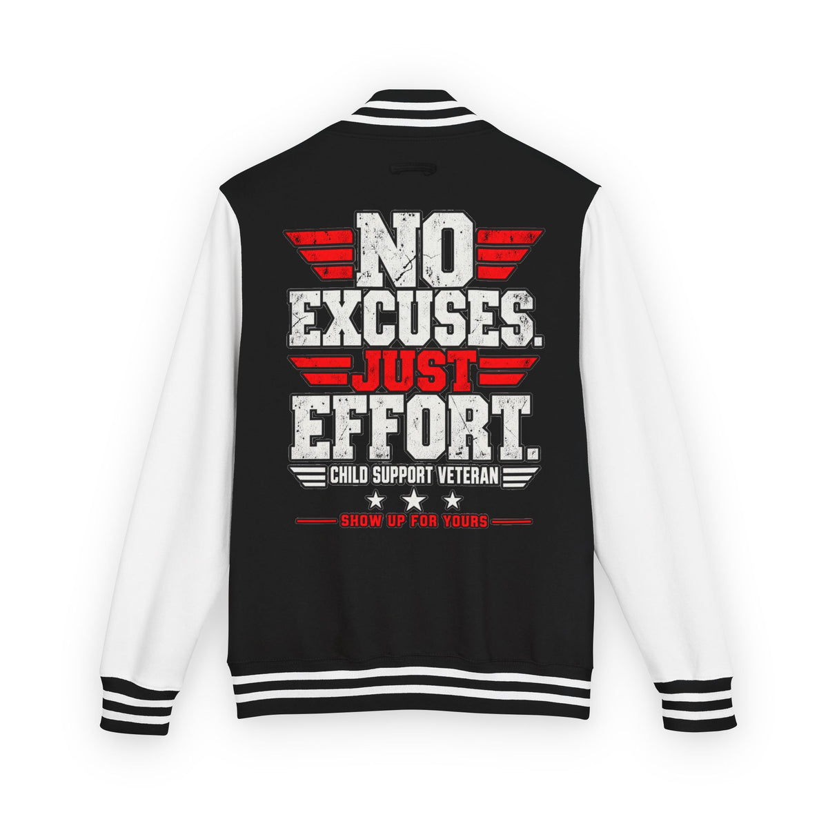 Letterman Jacket — “No Excuses. Just Effort.” CSV Pride
