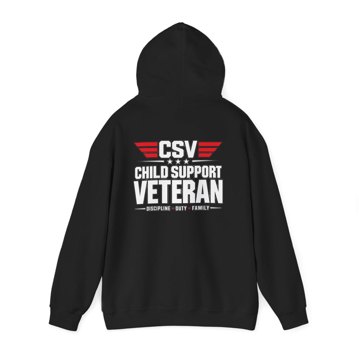Child Support Veteran Hoodie — Patriotic Military-Inspired Sweatshirt