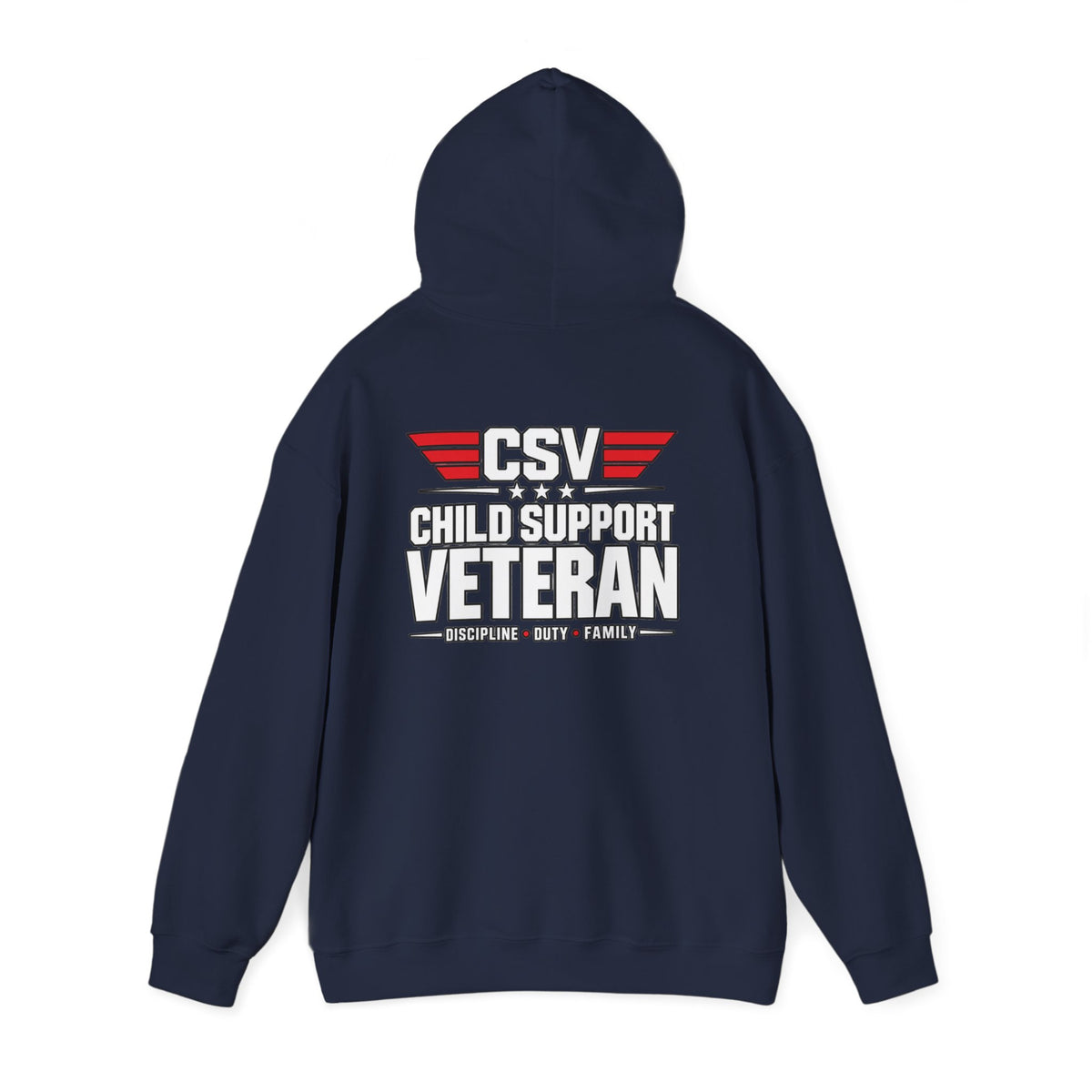 Child Support Veteran Hoodie — Patriotic Military-Inspired Sweatshirt