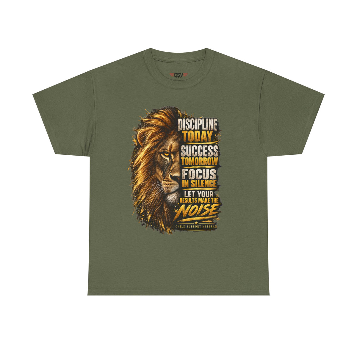 quiet strength, steady presence T-Shirt – Child Support Veteran Tribute Tee
