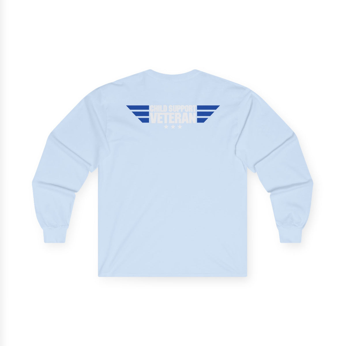 Long Sleeve Tee — Vintage Eagle Graphic “CSV” Patriotic Military Vibe