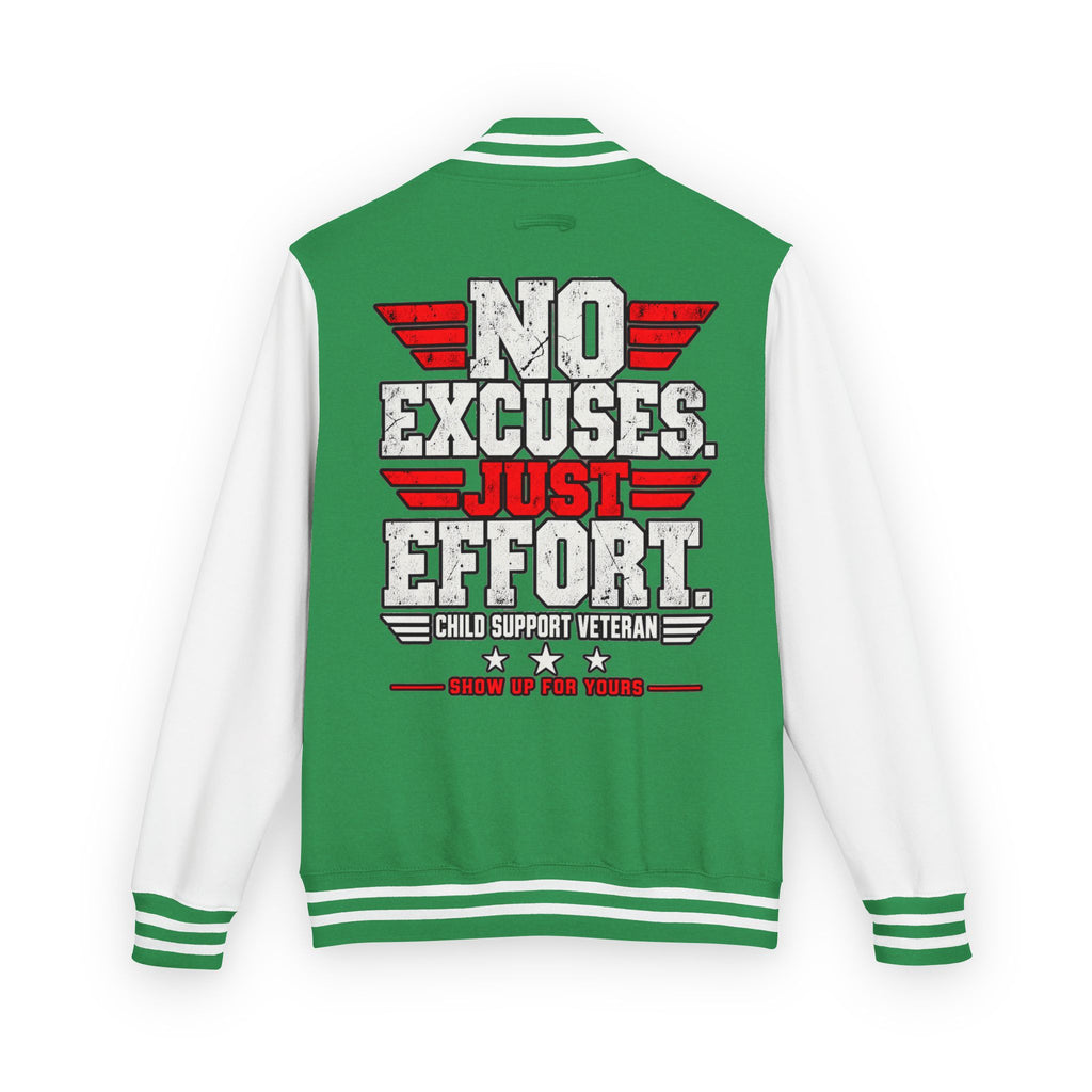 Letterman Jacket — “No Excuses. Just Effort.” CSV Pride