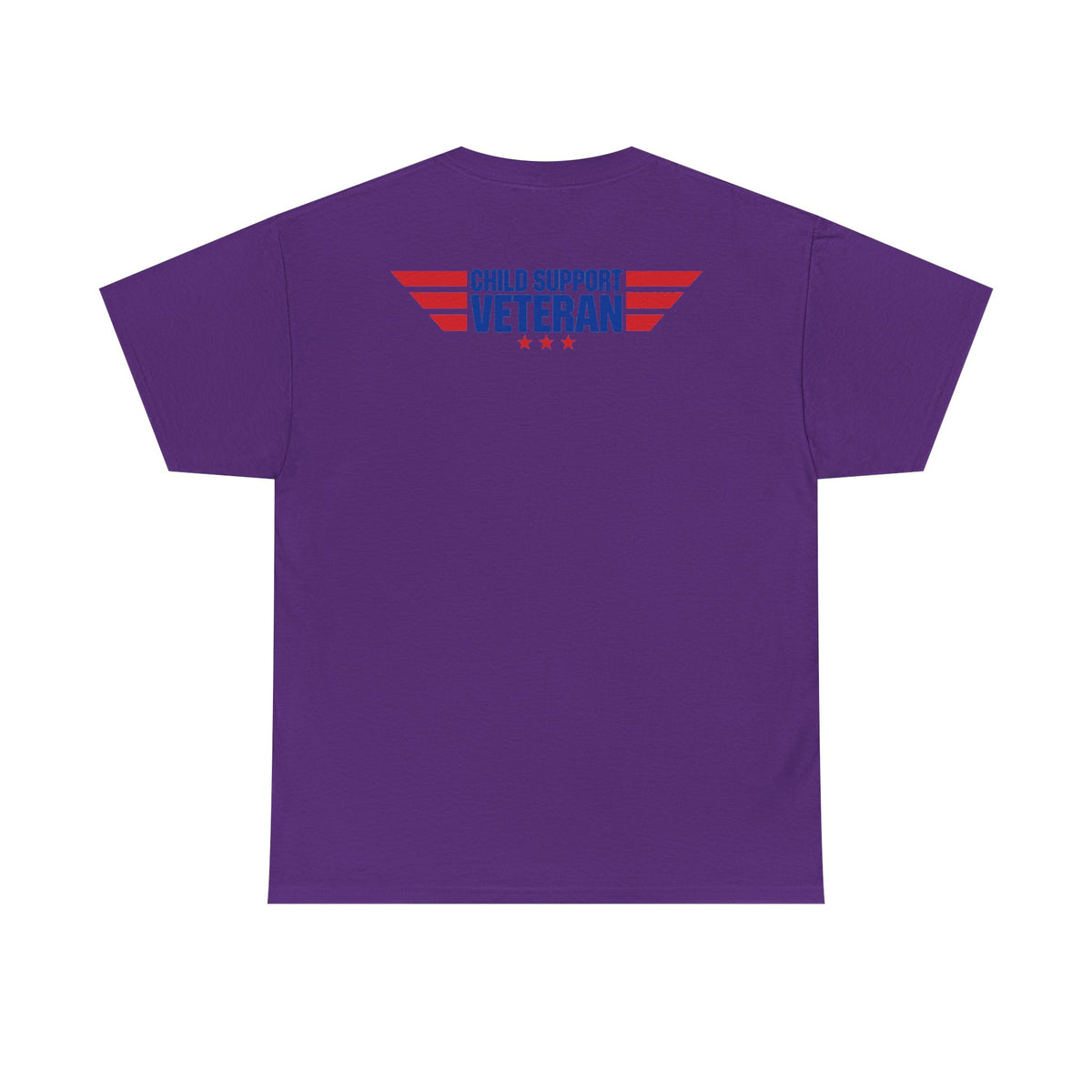 Raised By A Child Support Veteran T‑Shirt – Patriotic Military Tribute Tee