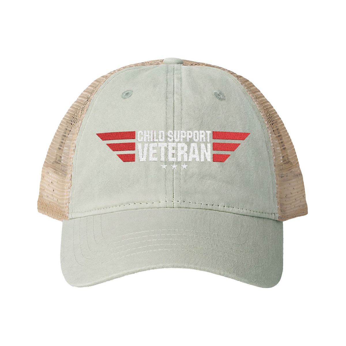 Women's Washed Mesh-Back Cap