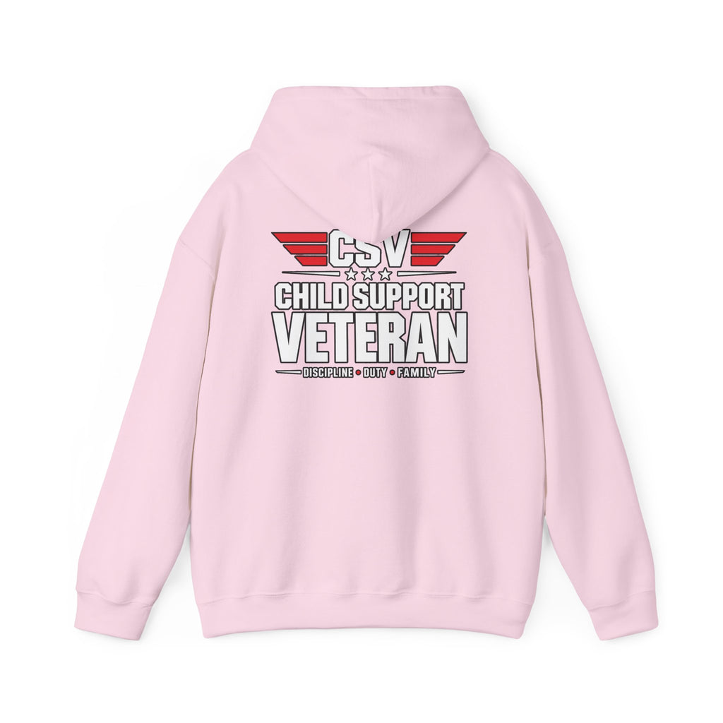 Child Support Veteran Hoodie — Patriotic Military-Inspired Sweatshirt