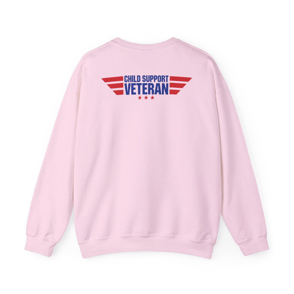 Crewneck Sweatshirt — Child Support Veteran Lion Graphic