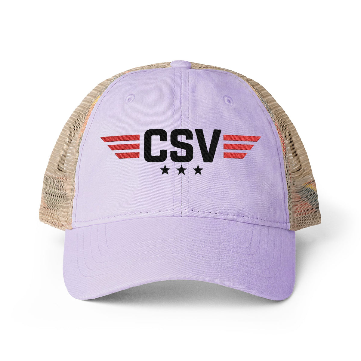 Women's Washed Mesh-Back Cap