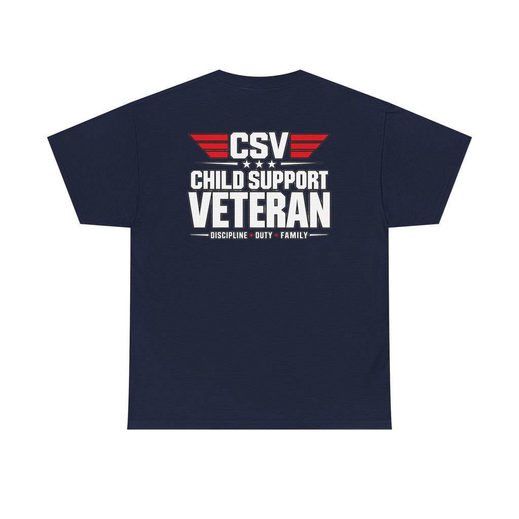 quiet strength, steady presence T-Shirt – Child Support Veteran Tribute Tee