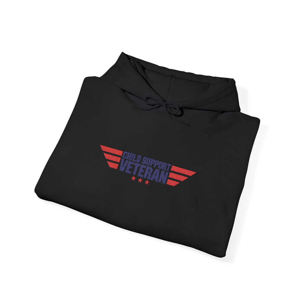 Veteran Wings Hoodie – Small Support Veteran Patriotic Pullover