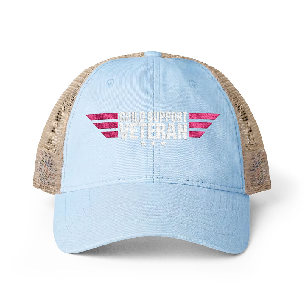 Women's Washed Mesh-Back Cap