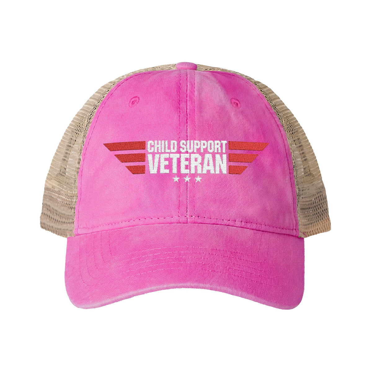 Women's Washed Mesh-Back Cap