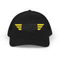 CSV Embroidered Trucker Cap — Retro Winged Logo Snapback