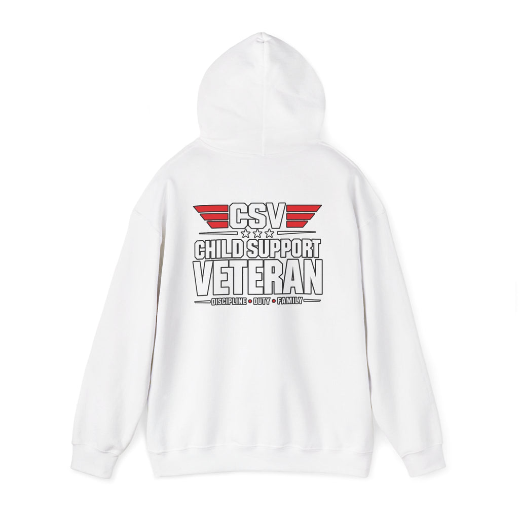 Child Support Veteran Hoodie — Patriotic Military-Inspired Sweatshirt