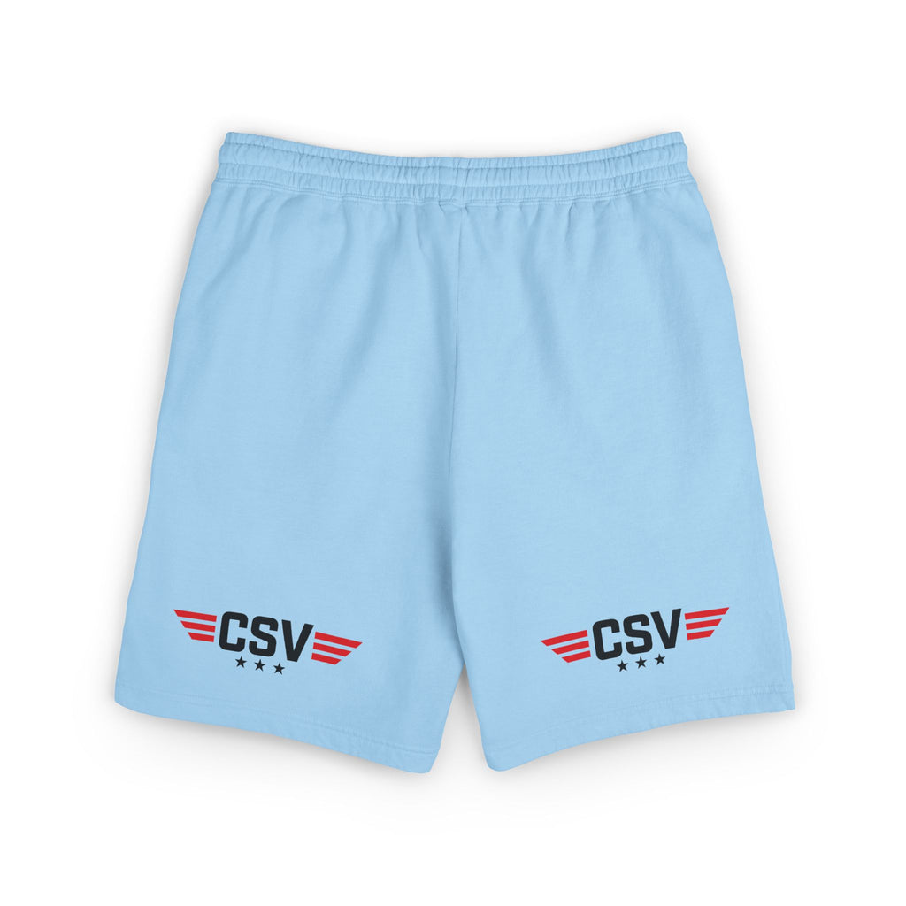 Unisex Garment-Dyed Lightweight Fleece Sweat Shorts