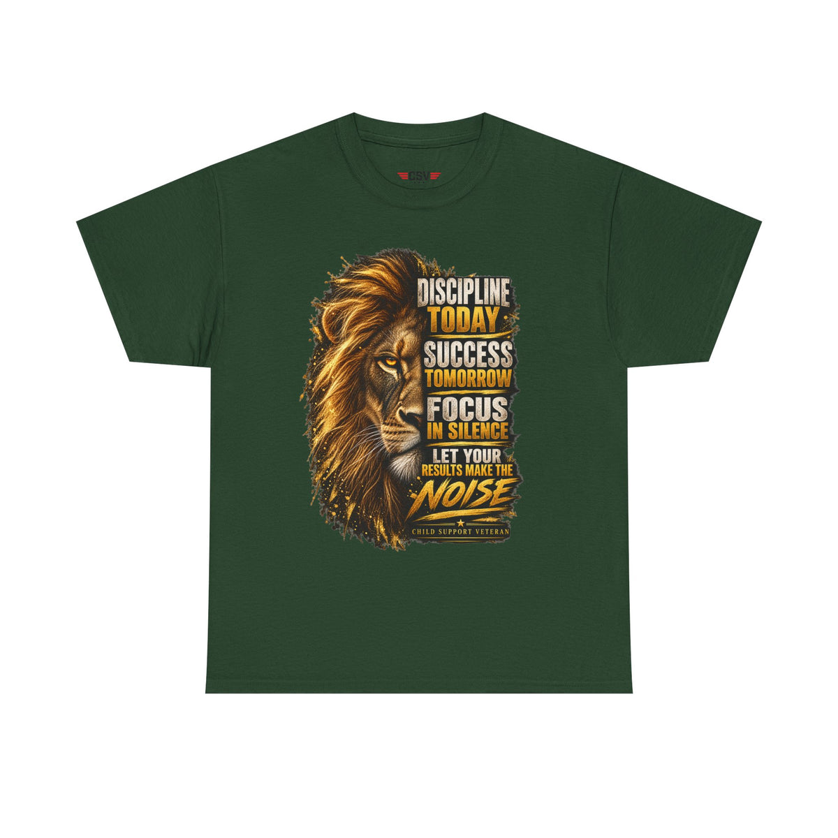 quiet strength, steady presence T-Shirt – Child Support Veteran Tribute Tee