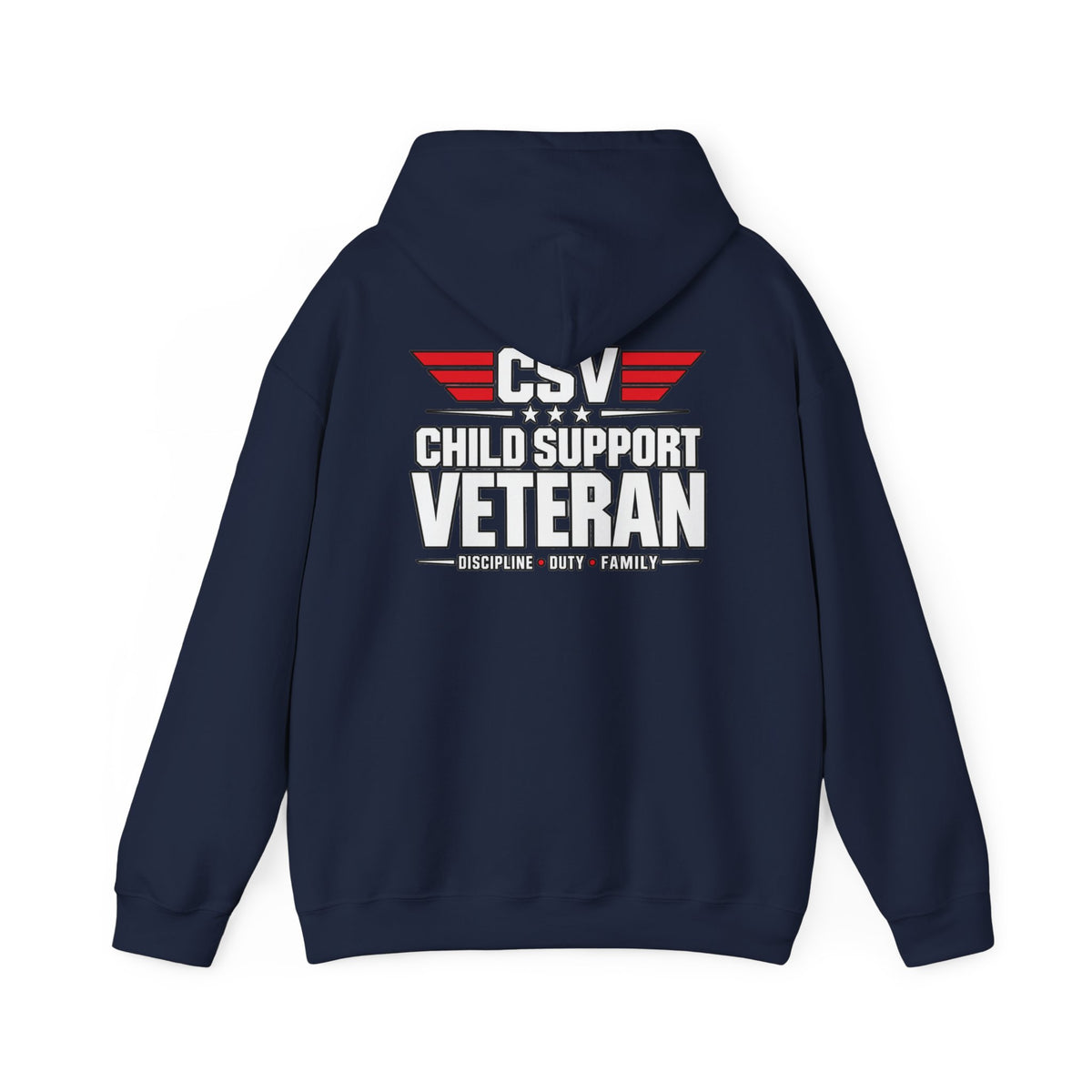 Child Support Veteran Hoodie — Patriotic Military-Inspired Sweatshirt