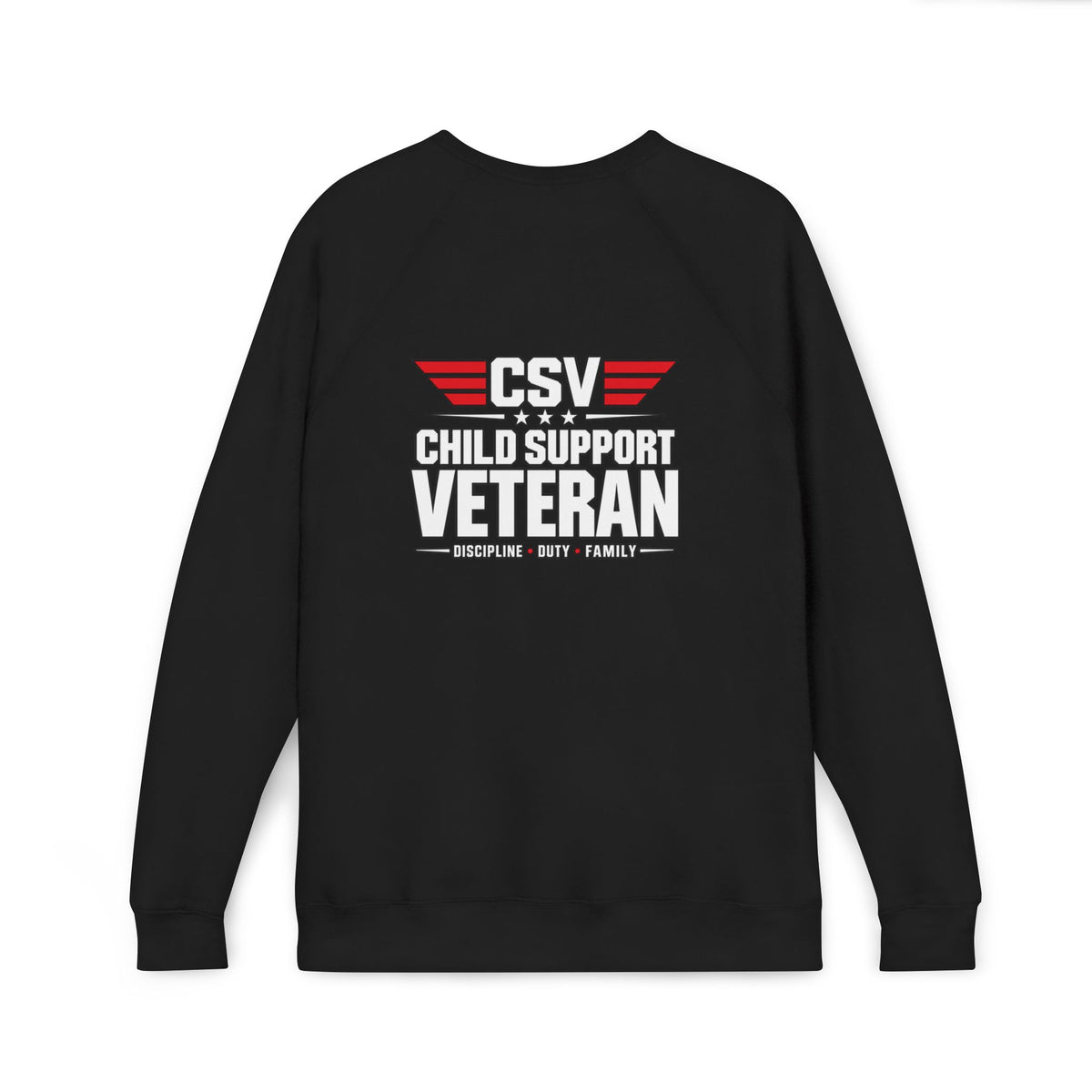 Unisex Sponge Fleece Raglan Sweatshirt