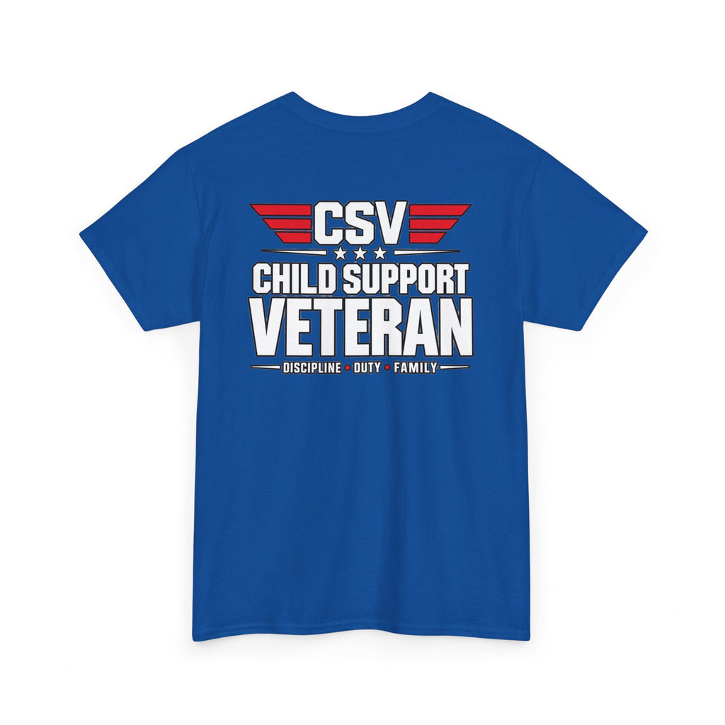 Present Matters T-Shirt – Child Support Veteran Tribute Tee