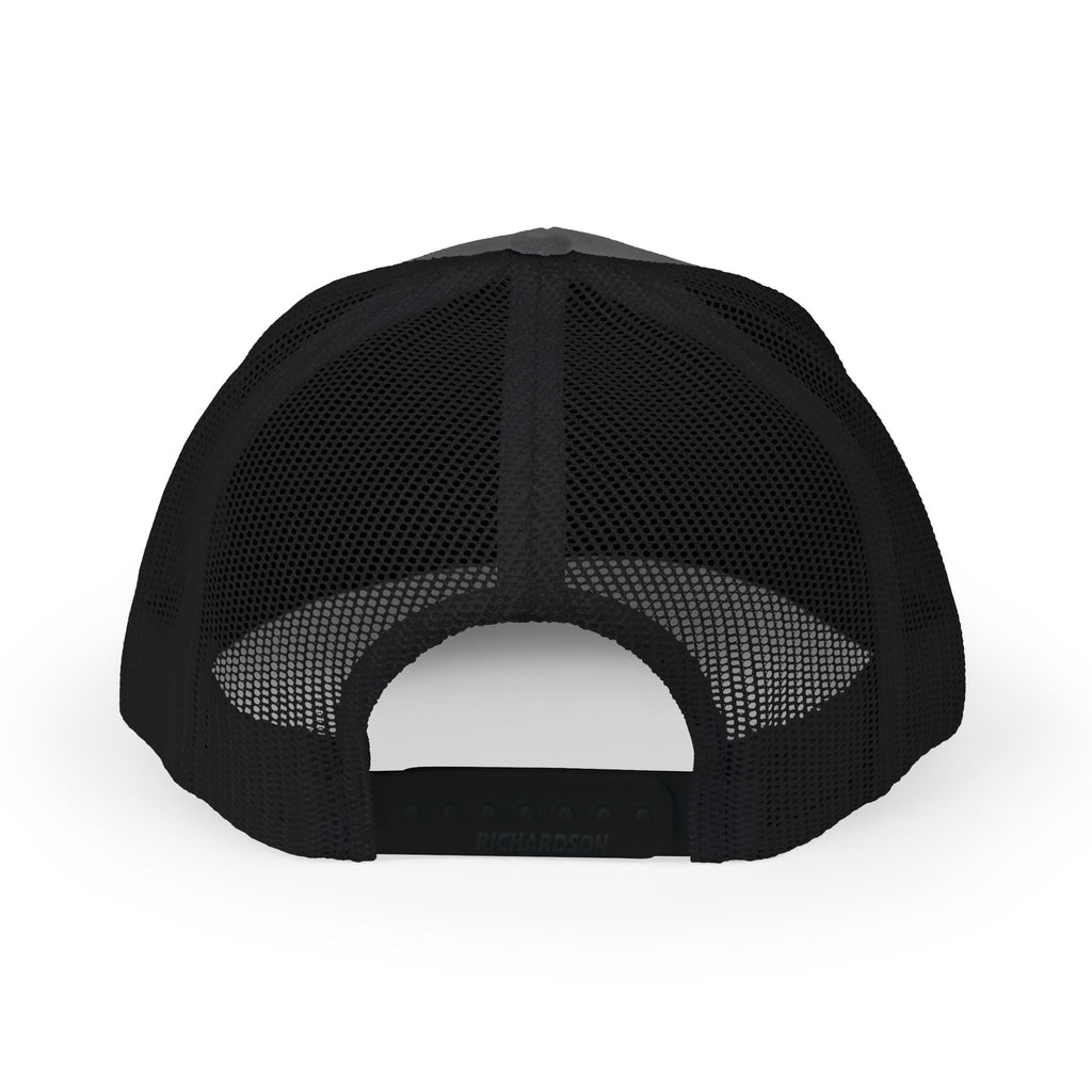 Embroidered Trucker Cap — Retro Winged Logo Snapback