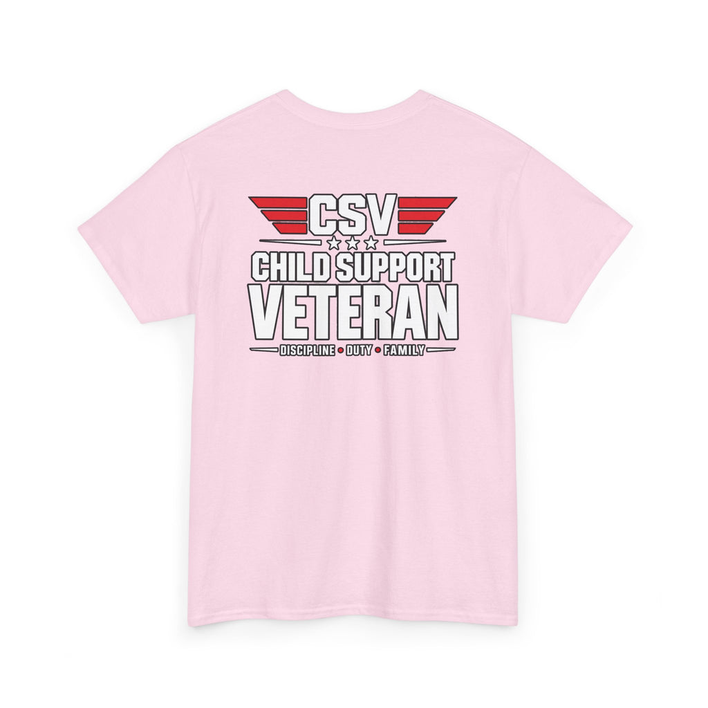 Still Standing Child Support Veteran T‑Shirt