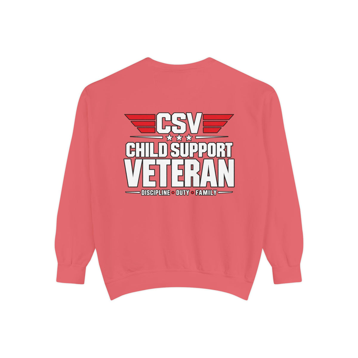 Child Support Veteran Sweatshirt – “My Dad Is A Child Support Veteran” Patriotic Crewneck