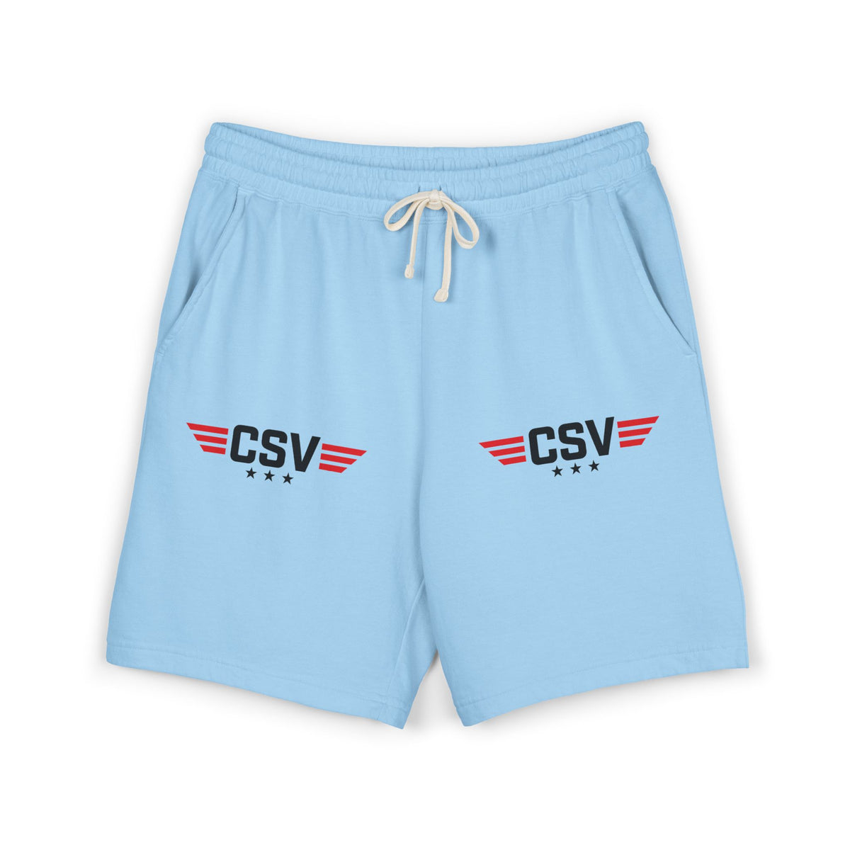 Unisex Garment-Dyed Lightweight Fleece Sweat Shorts