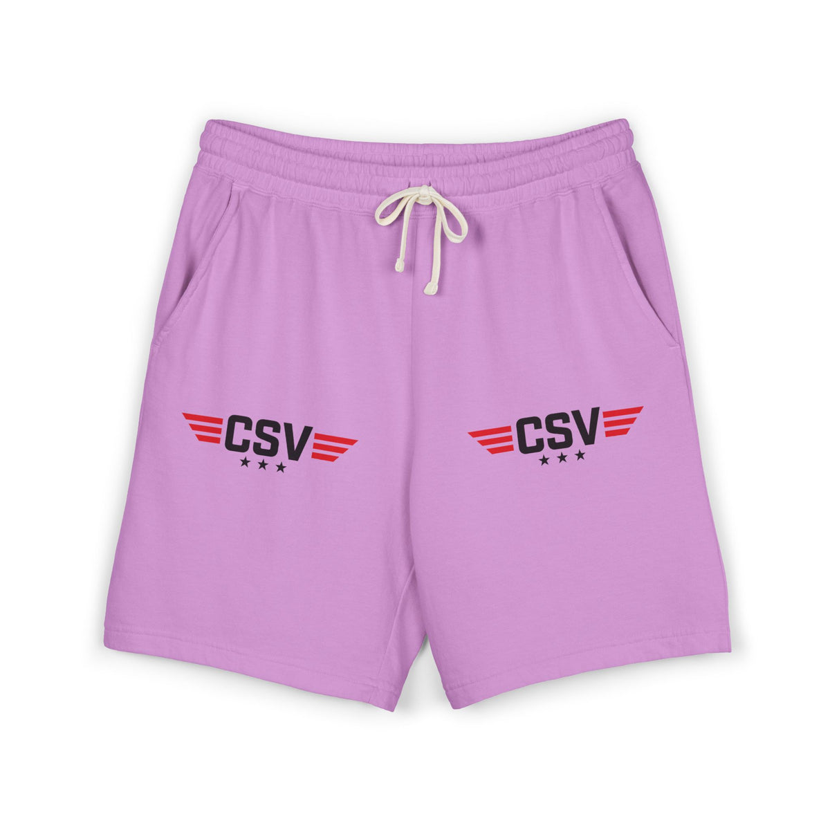 Unisex Garment-Dyed Lightweight Fleece Sweat Shorts