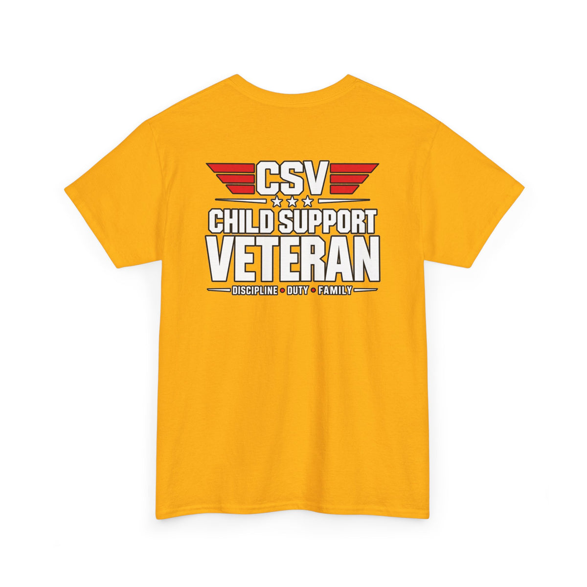 Still Standing Child Support Veteran T‑Shirt