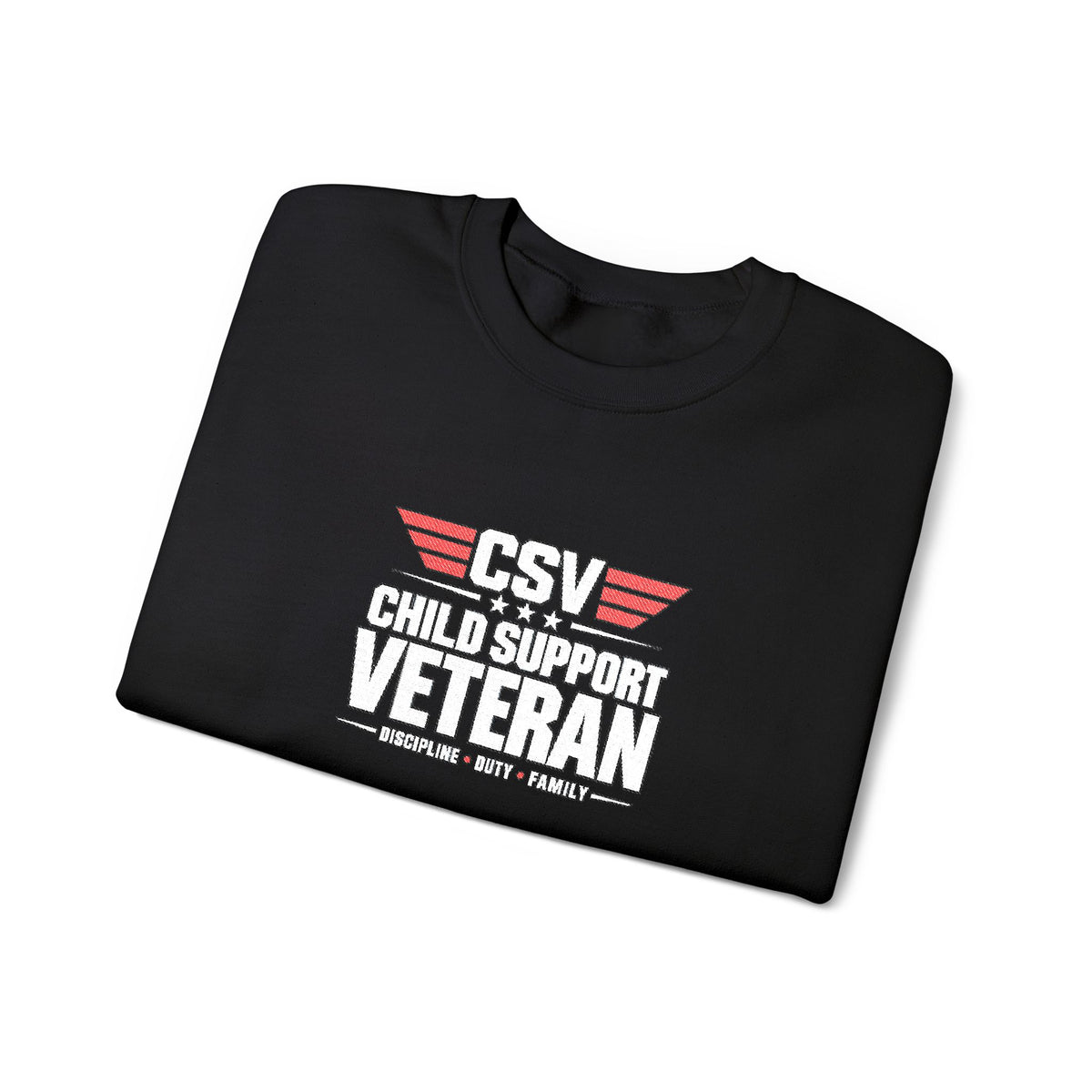 Veteran Dad Sweatshirt — Distressed USA Proud Veteran Crewneck