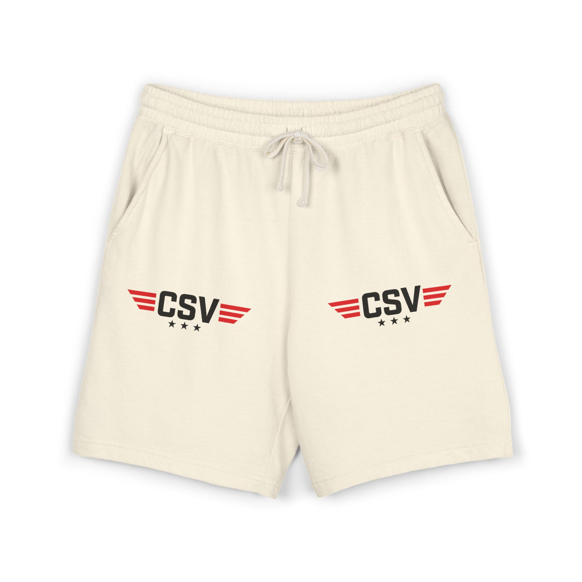 Unisex Garment-Dyed Lightweight Fleece Sweat Shorts