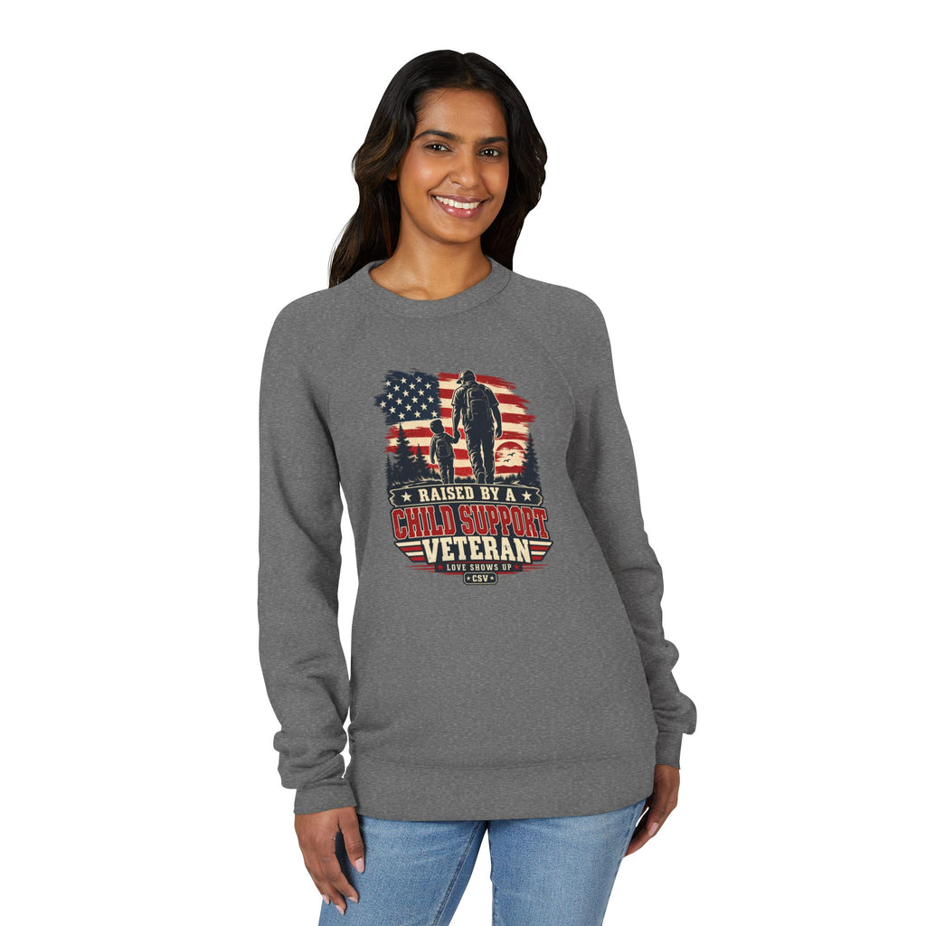 Unisex Sponge Fleece Raglan Sweatshirt