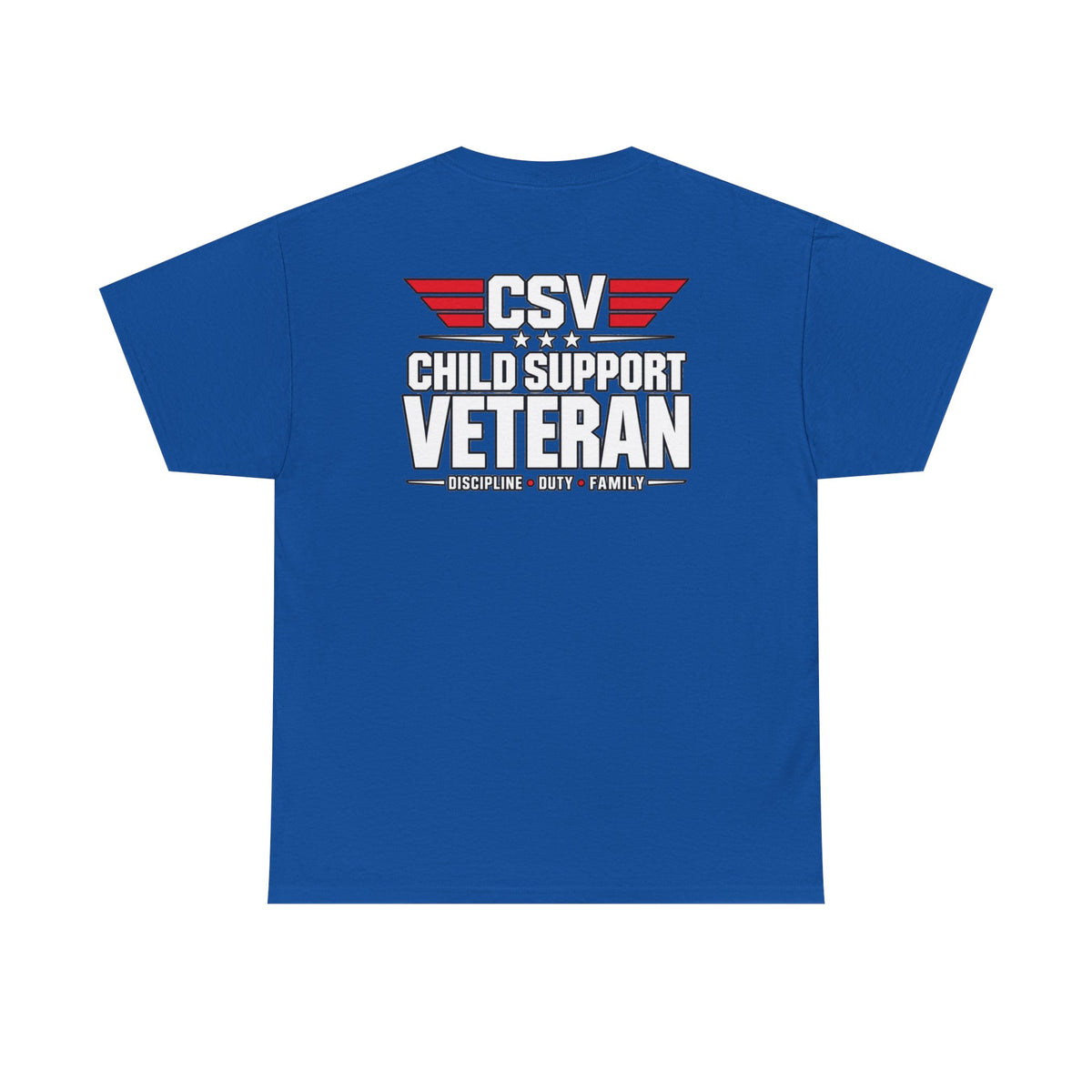 PRESENT MATTERS Child Support Veteran T‑Shirt
