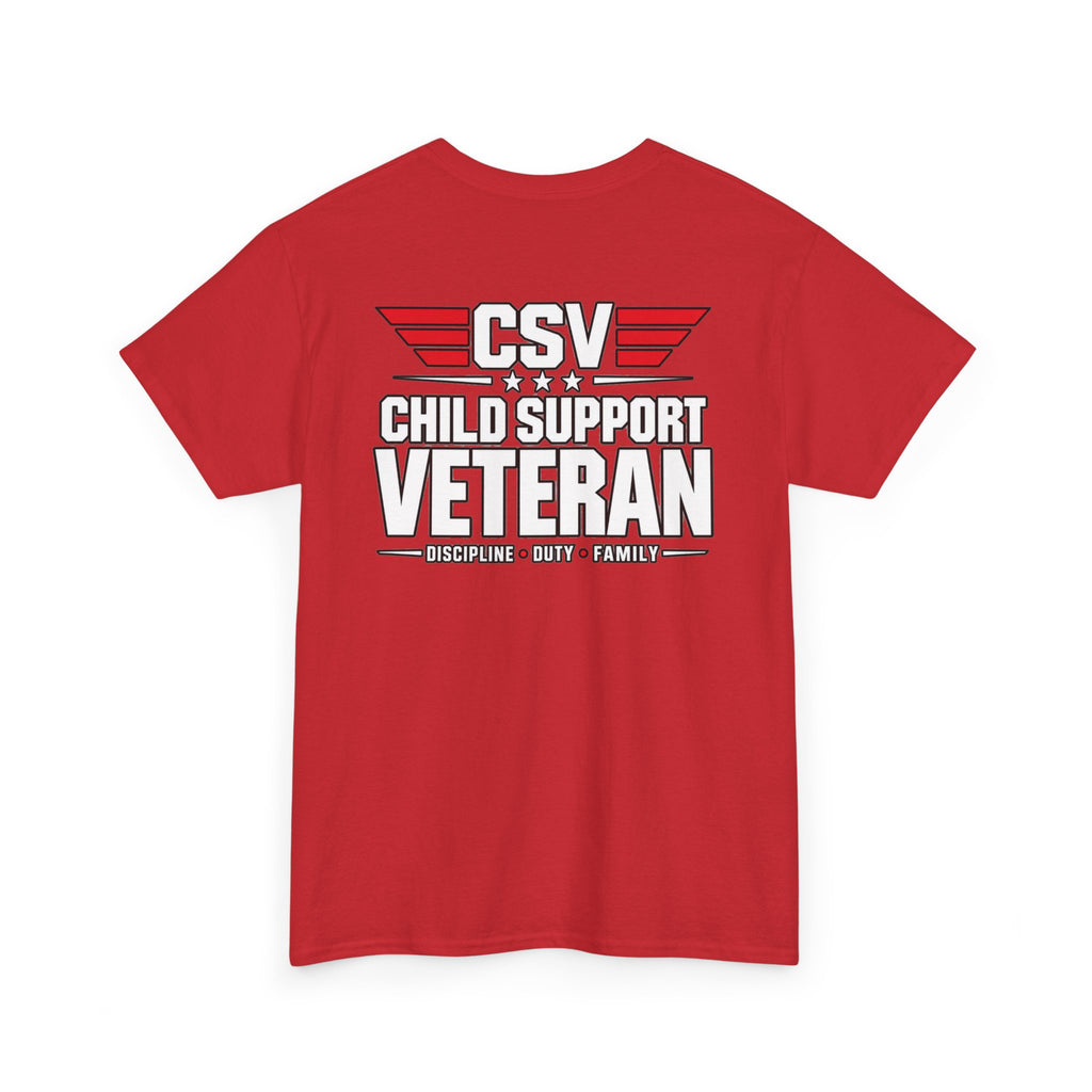 quiet strength, steady presence T-Shirt – Child Support Veteran Tribute Tee