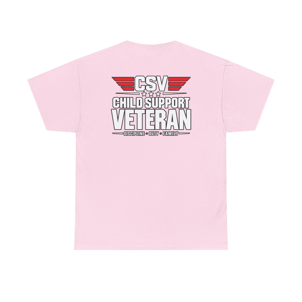 Still Standing Child Support Veteran T‑Shirt