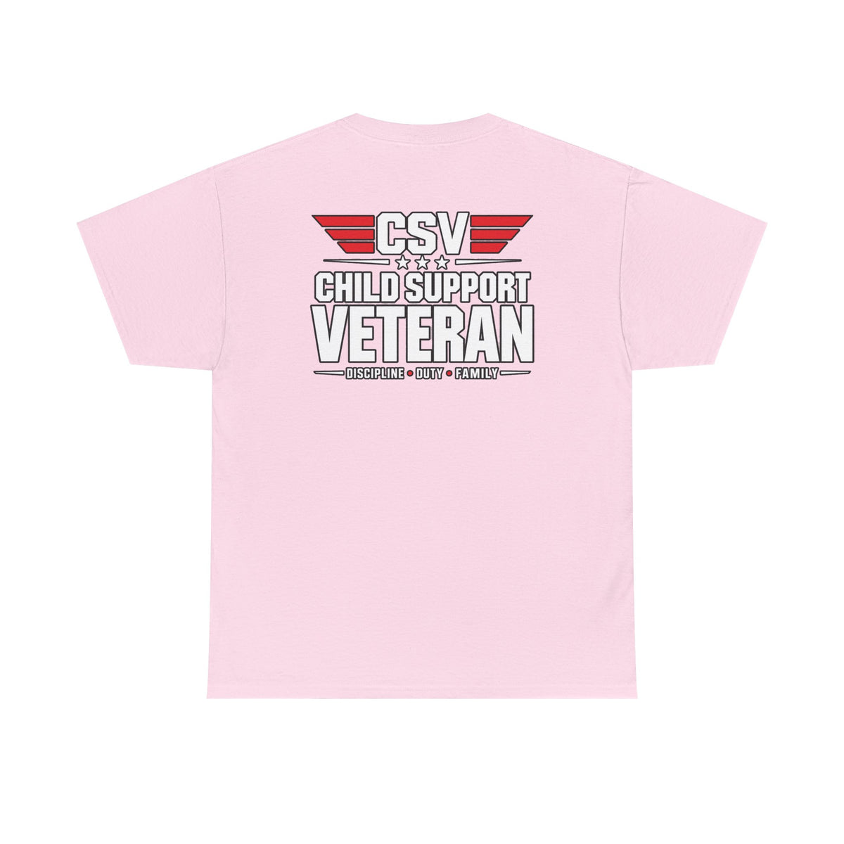 Still Standing Child Support Veteran T‑Shirt
