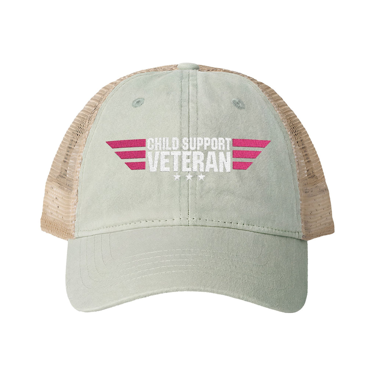 Women's Washed Mesh-Back Cap