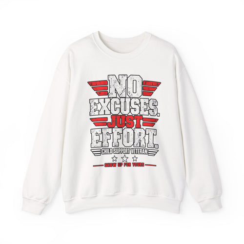 Child Support Veteran Crewneck Sweatshirt — CSV Emblem Pullover