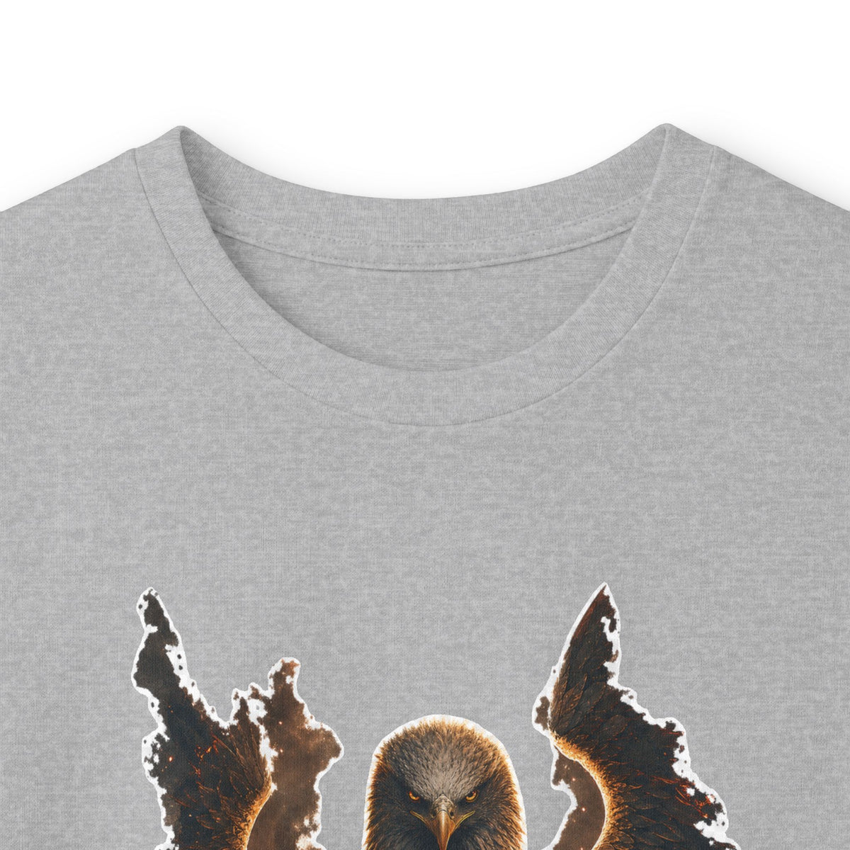 Long Sleeve Tee — Vintage Eagle Graphic “CSV” Patriotic Military Vibe
