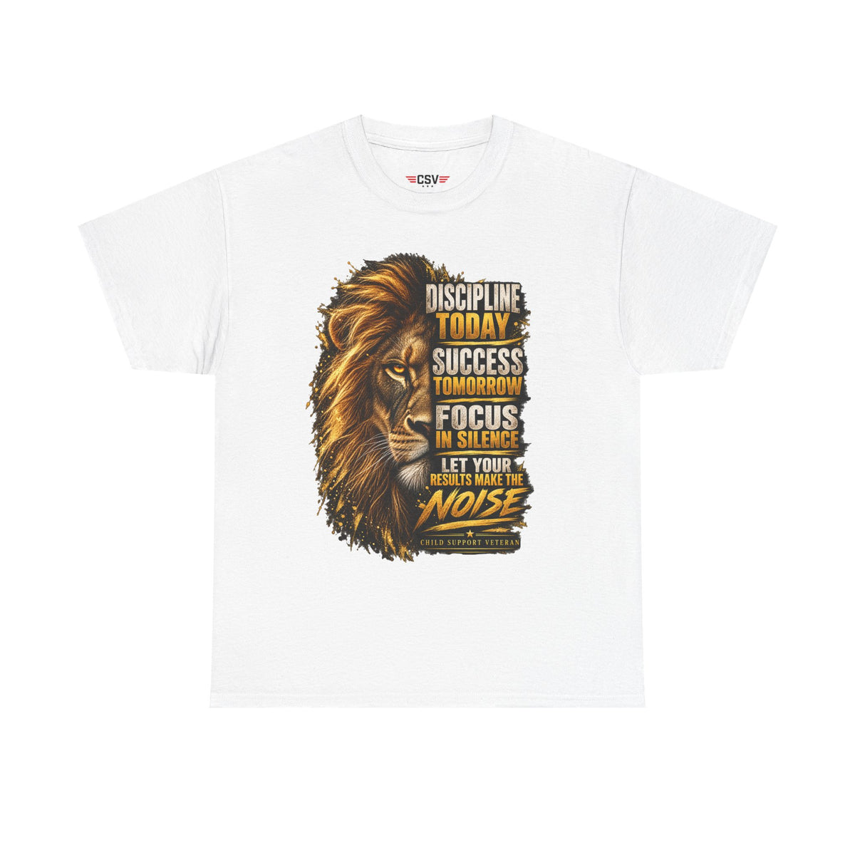 quiet strength, steady presence T-Shirt – Child Support Veteran Tribute Tee