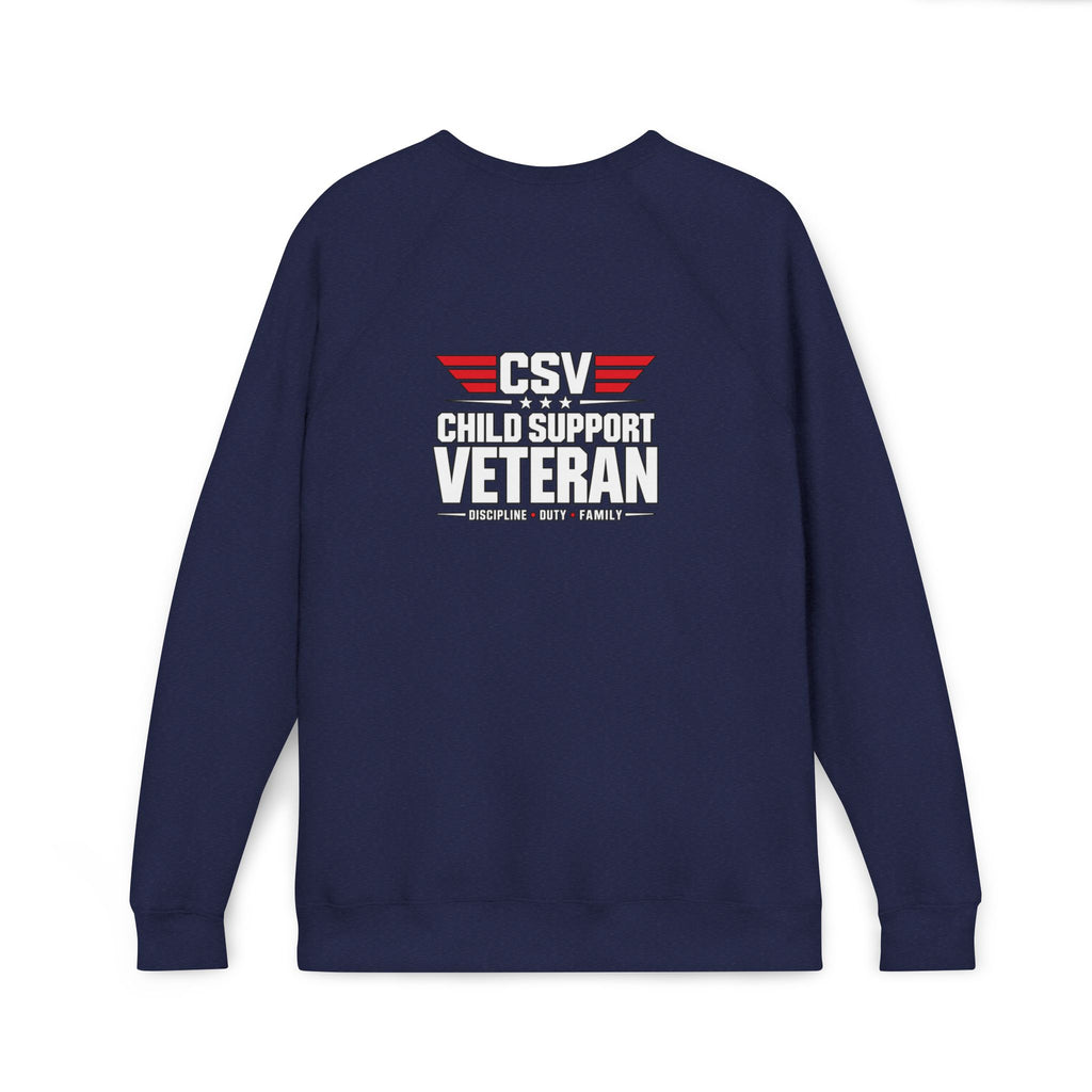 Unisex Sponge Fleece Raglan Sweatshirt