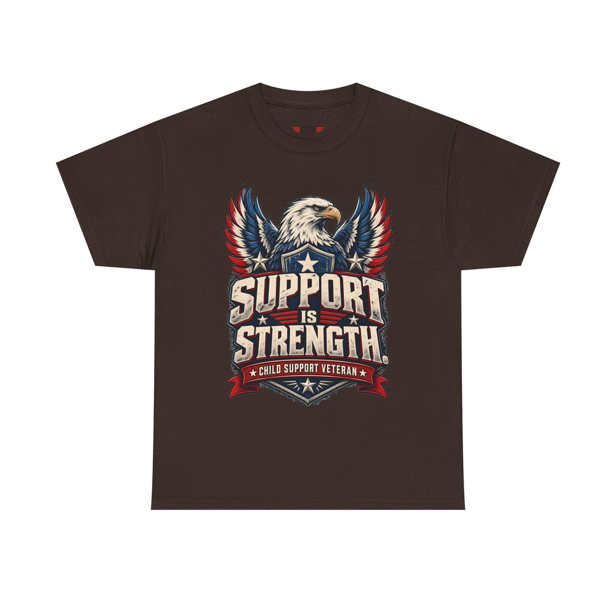 SUPPORT IS STRENGTH  Unisex Heavy Cotton Tee