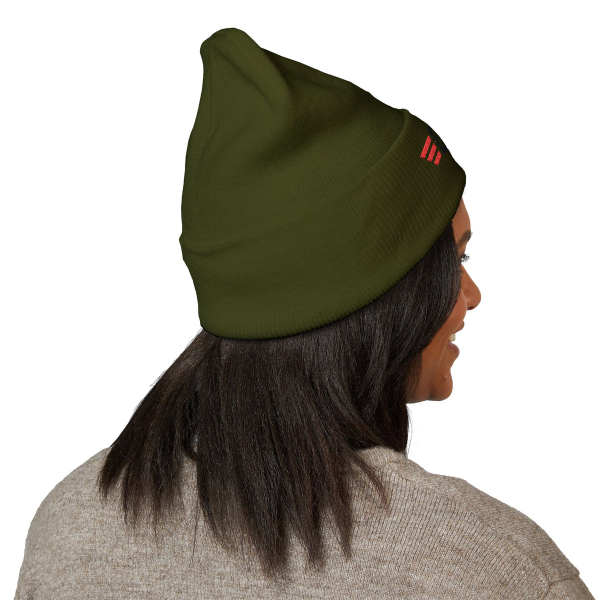CSV  Embroidered Beanie – Classic Cuffed Winter Hat