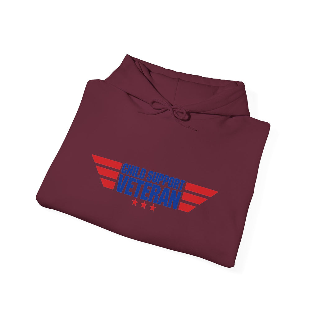 Child Support Veteran Hoodie — Patriotic Military-Inspired Sweatshirt