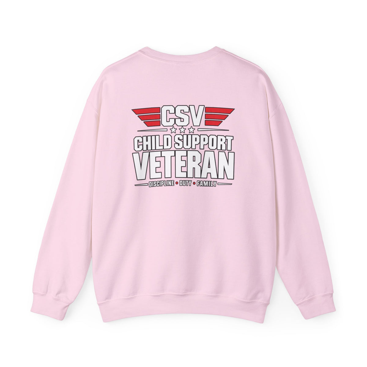 Present Matters Crewneck — Child Support Veteran Sweatshirt